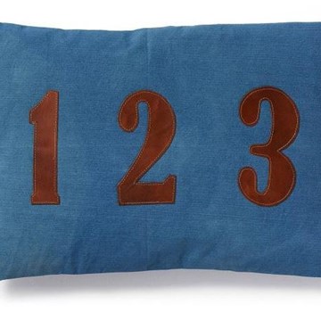 Cojín Azul 1 2 3 - Imagen 1