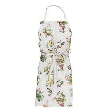 Delantal de frutas y pájaros - Imagen 1