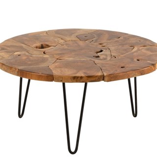 Mesa centro madera - Imagen 1