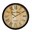 Reloj Pared Marco Negro 60x60 - Imagen 1
