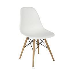 Silla Polipropileno Blanca Mate - Imagen 1